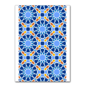 Arabic Blue